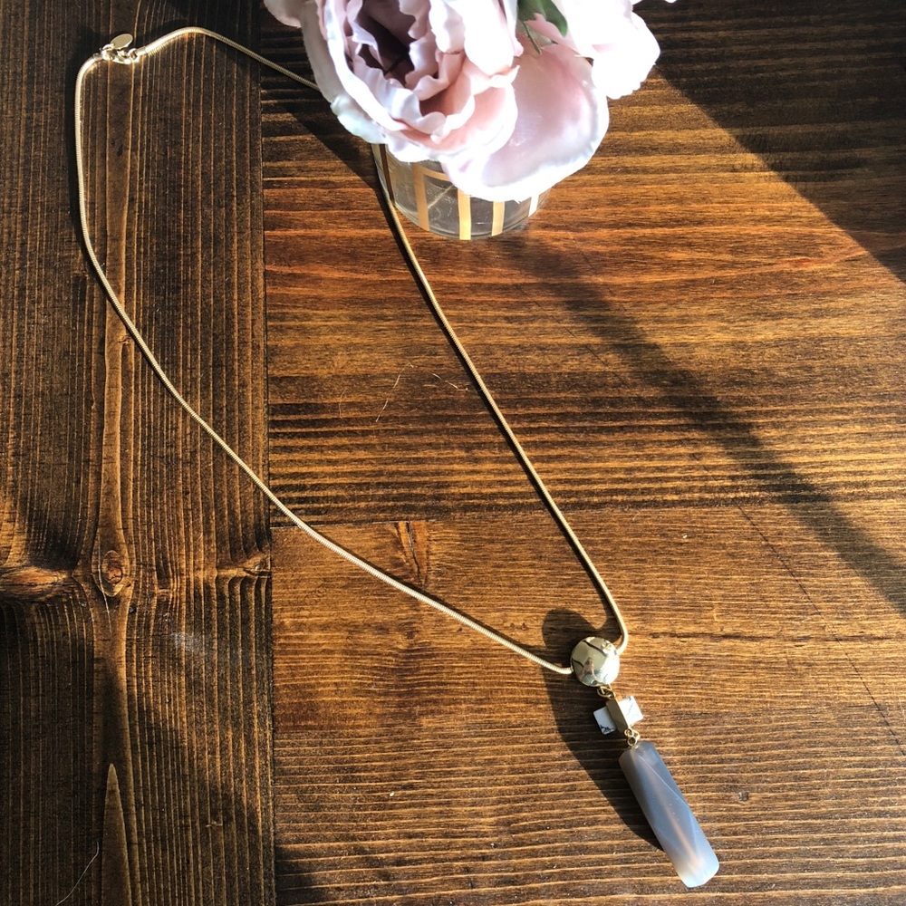 Charming Charlie Gold Pendant Necklace